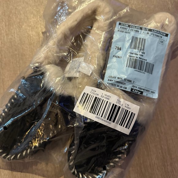 NWT j crew suede lodge moccasins size 7 - Picture 2 of 2